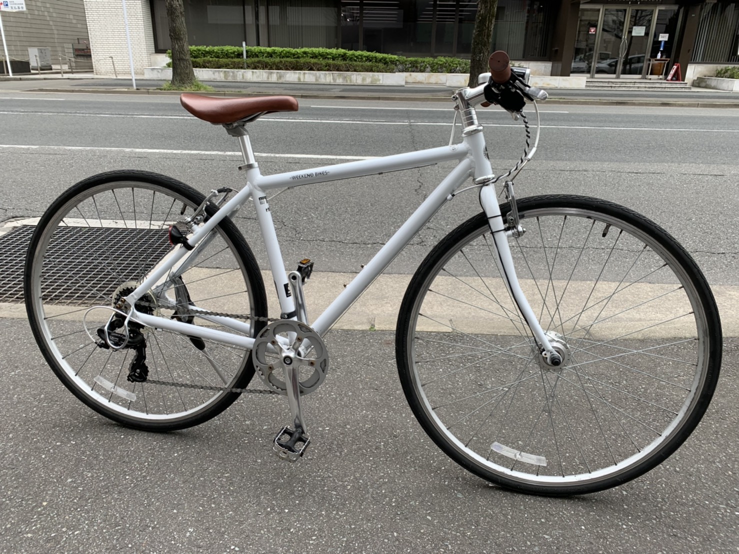 WEEKEND BIKES HD-L(中古) 700C入荷しました。【売切れ御礼】【博多駅前の自転車屋「銀の風」】 | 銀の風